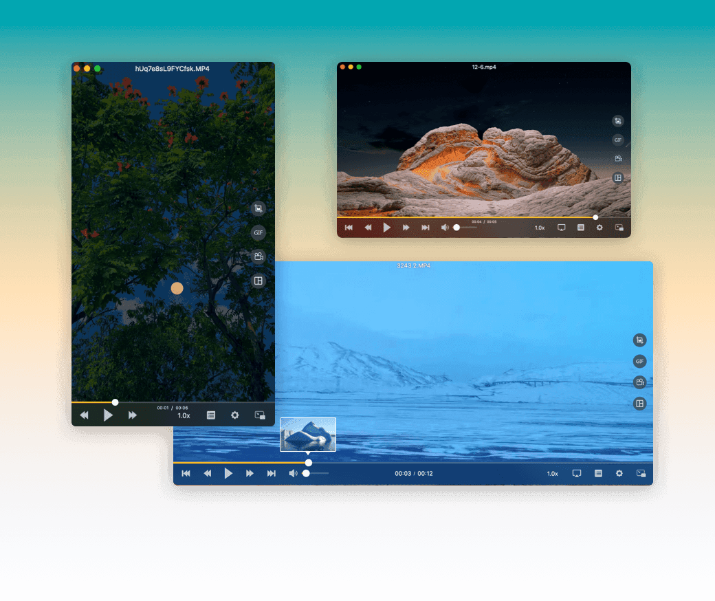 OmniPlayer 官方播放控制界面